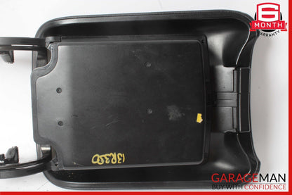 10-13 Mercedes W251 R350 Center Console Arm Rest Storage Cover Black OEM