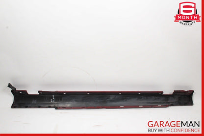 06-09 Mercedes W209 CLK350 CLK500 Right Rocker Molding Side Skirt Red OEM
