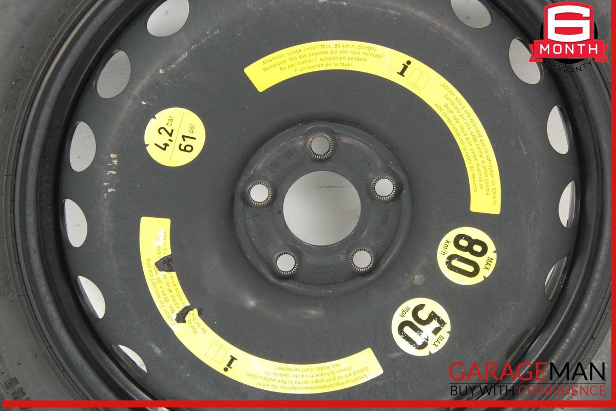 07-20 Mercedes X164 GL450 ML550 Emergency Spare Tire Wheel Donut Rim 19" 19 OEM