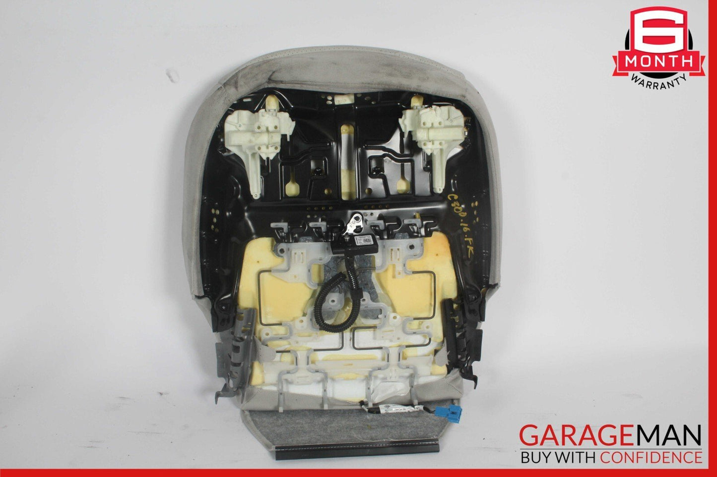 15-18 Mercedes W205 C350e C300 Front Right Side Lower Bottom Seat Cushion Grey