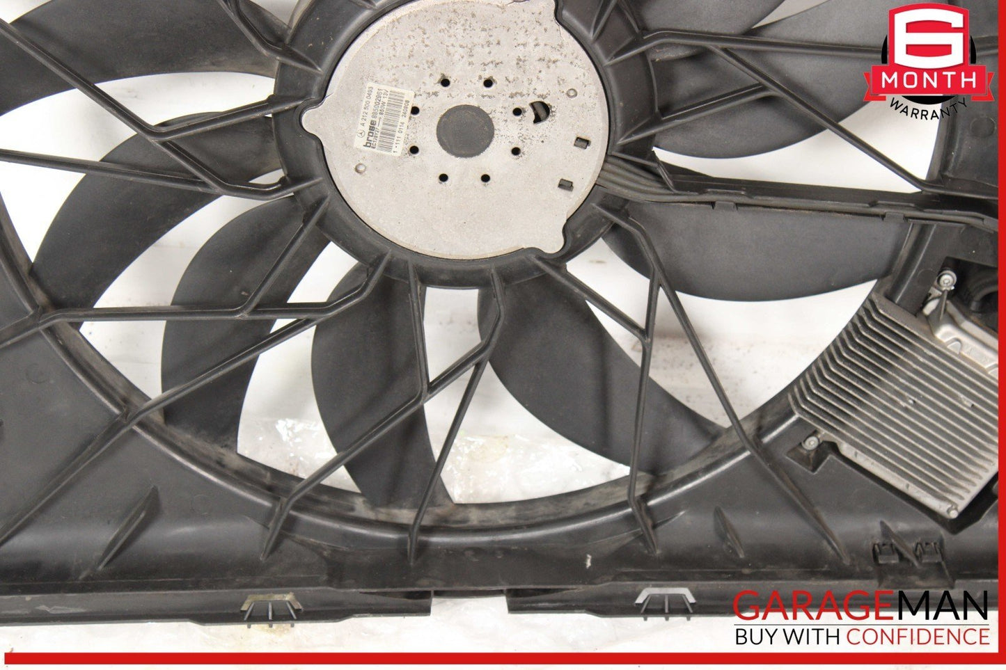 06-13 Mercedes W164 ML350 GL550 Engine Motor Radiator Cooling Fan Assembly OEM