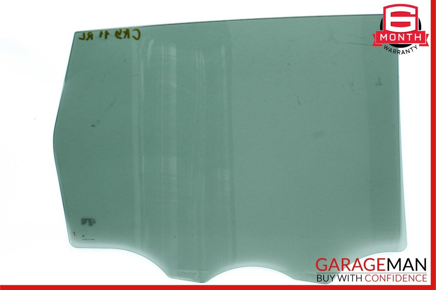 11-17 Porsche Cayenne 958 Rear Left Side Door Window Auto Glass Clear