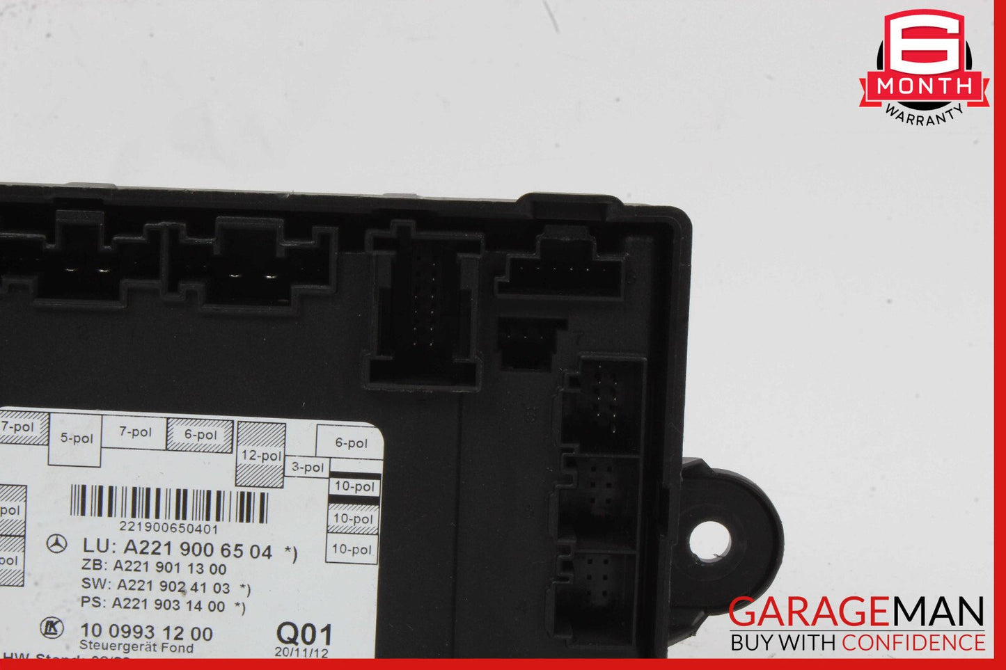 07-13 Mercedes W221 S550 S400 Rear Right or Left Side Door Control Module OEM