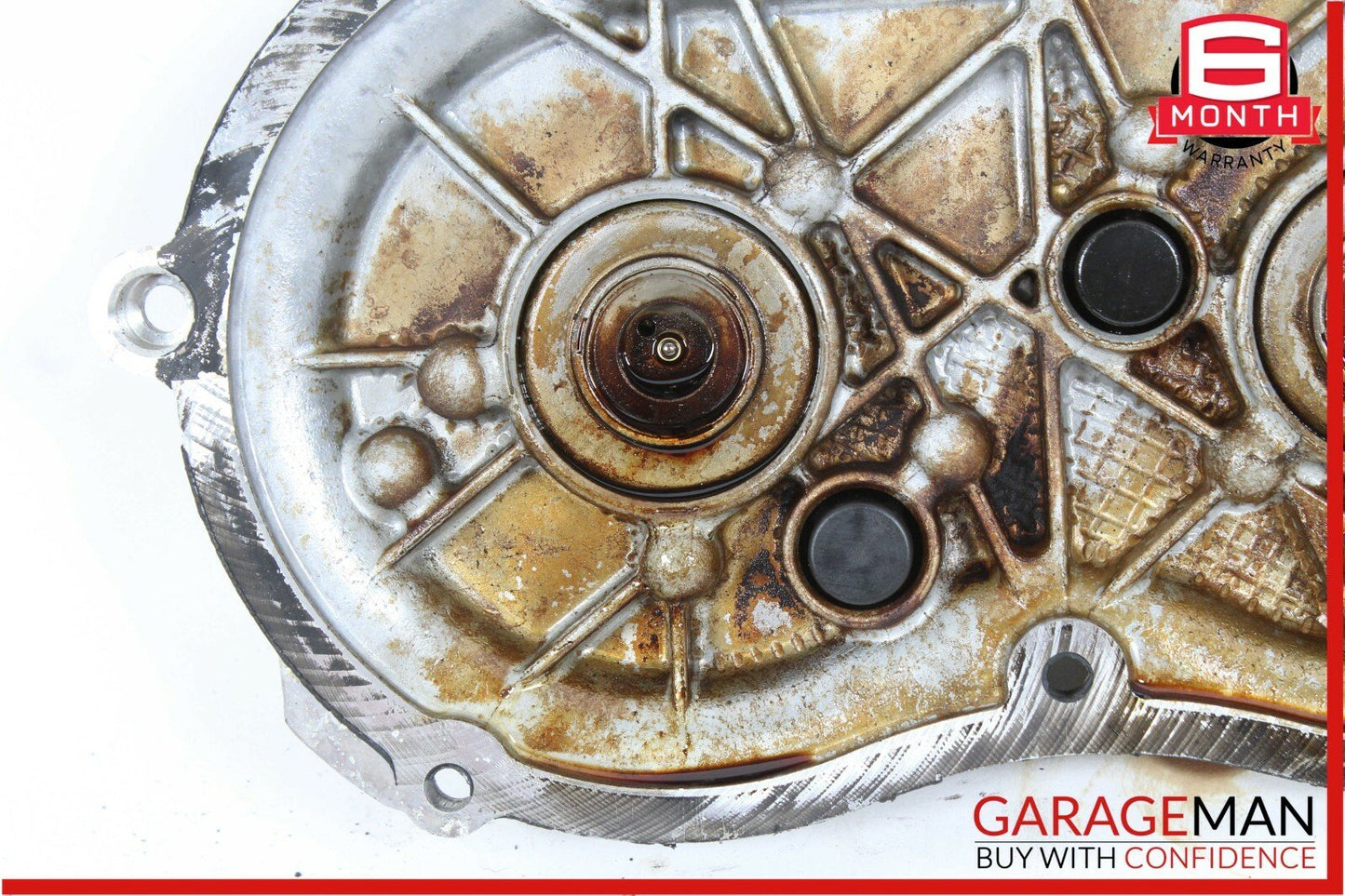 06-10 Mercedes E350 R350 S550 Front Left Side Engine Timing Chain Cover Plate