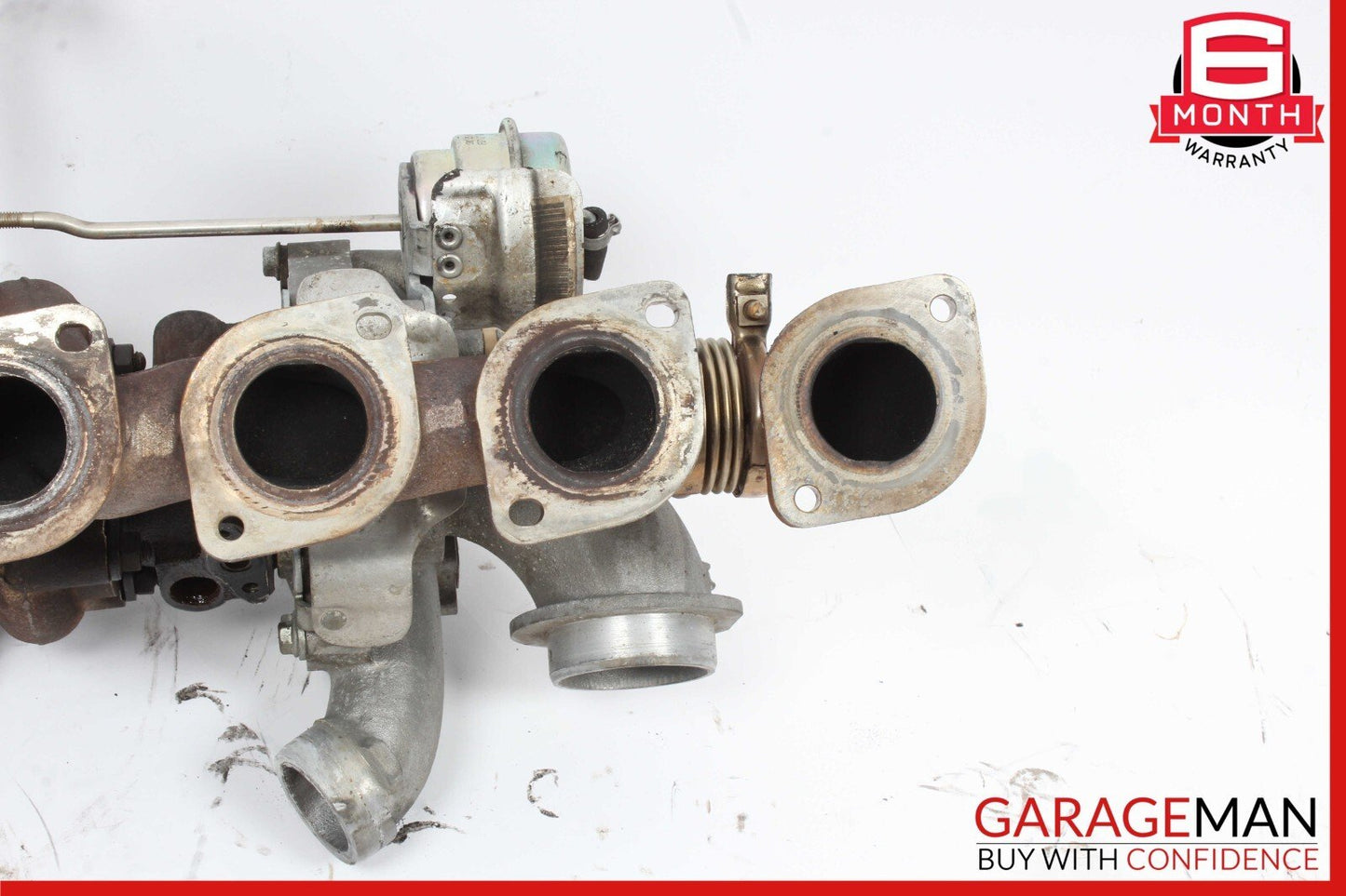 07-14 Mercedes CL600 S600 5.5L V12 Right Side Turbocharger Turbo Manifold Assy
