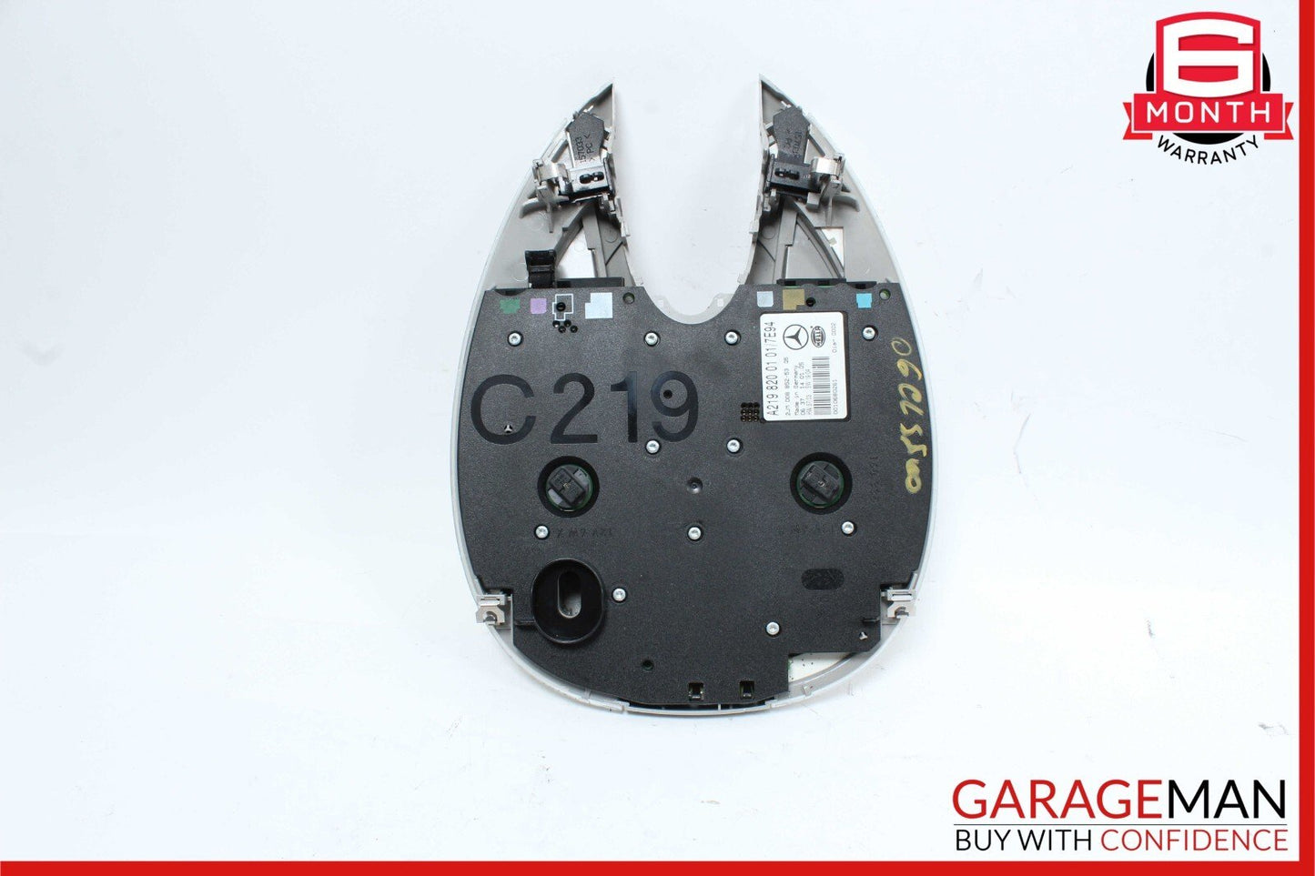 06-11 Mercedes W219 CLS500 CLS550 Front Overhead Dome Light Sunroof Switch OEM