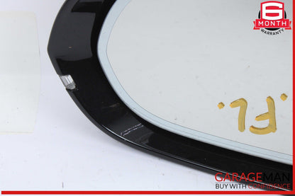 12-18 Audi A6 Front Left Driver Side Door Rear View Mirror Black 4G1857409BE OEM