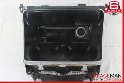 15-19 Mercedes W205 C300 C350e C400 Center Console Cup Holder Compartment OEM