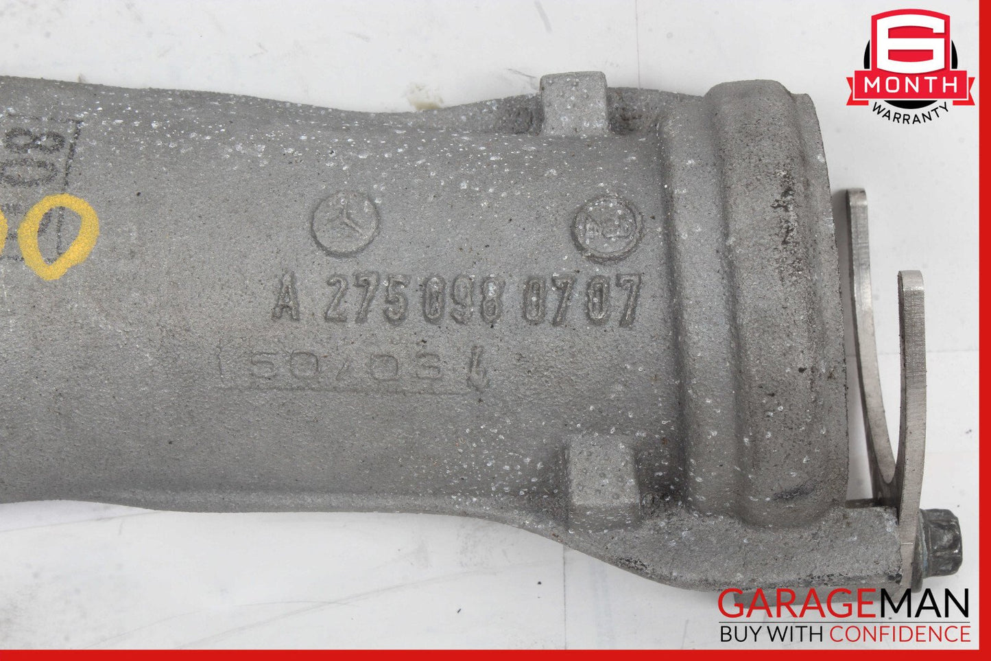 03-12 Mercedes W215 CL600 V12 Left Driver Side Turbocharger Hose Pipe OEM