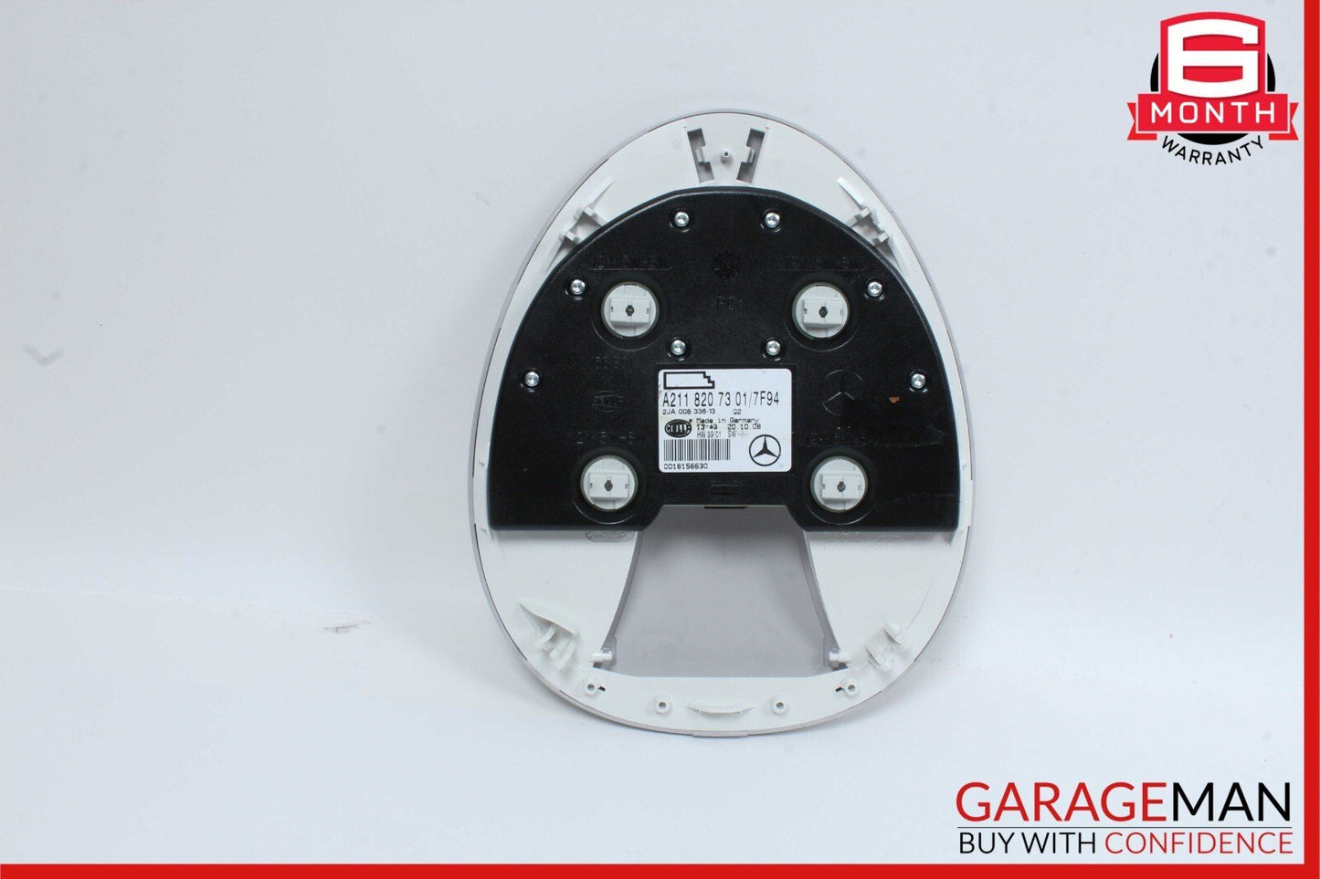06-11 Mercedes W211 E350 CLS350 CLS550 Rear Overhead Dome Light Reading Map Grey