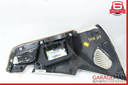 03-06 Mercedes W220 S430 Front Left Side Interior Door Trim Panel Assembly