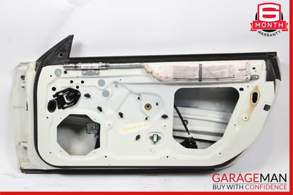 12-20 Mercedes R172 SLK250 Front Right Side Exterior Door Shell Calcite White