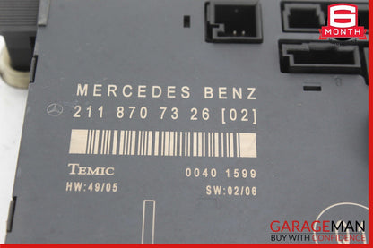 03-09 Mercedes W211 E350 E550 E63 AMG Front Left Side Door Control Module Unit