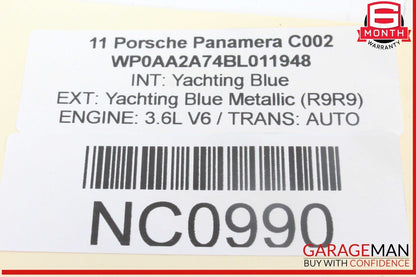10-16 Porsche Panamera 970 Cayenne 958 Park Assist Parking AID Sensor Set of 5