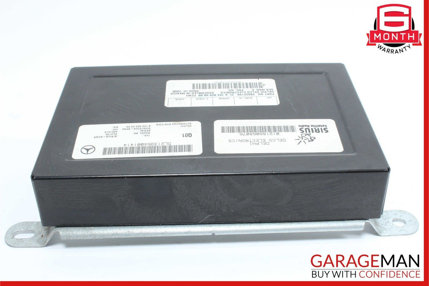 03-09 Mercedes GL450 SLK350 ML450 Sirius Satellite Radio Receiver Module Unit