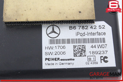 07-14 Mercedes W221 S550 CL550 Ipod Interface Control Module Unit B67824252 OEM