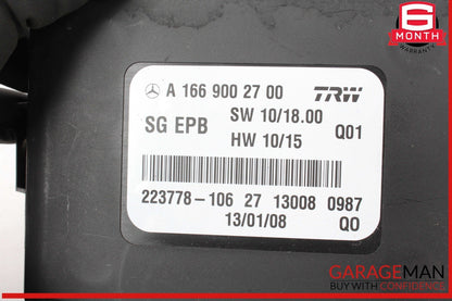 12-16 Mercedes X166 GL450 4MATIC Hand Parking Brake Control Module Unit OEM