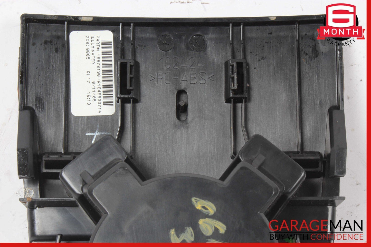 06-12 Mercedes W164 ML550 GL550 ML500 Center Console Cup Holder Compartment OEM
