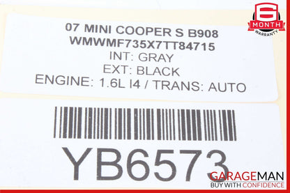 07-13 Mini Cooper Dash Center Right Passenger Side Air Vent Grill Duct OEM