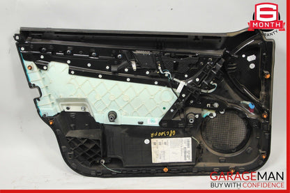 08-11 Mercedes W204 C300 Front Right Passenger Side Interior Door Panel Black
