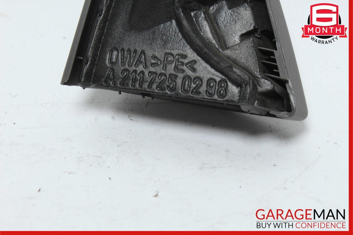 03-09 Mercedes W211 E350 E500 E63 AMG Front Right Tweeter Speaker Cover Grey