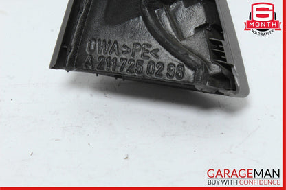 03-09 Mercedes W211 E350 E500 E63 AMG Front Right Tweeter Speaker Cover Grey