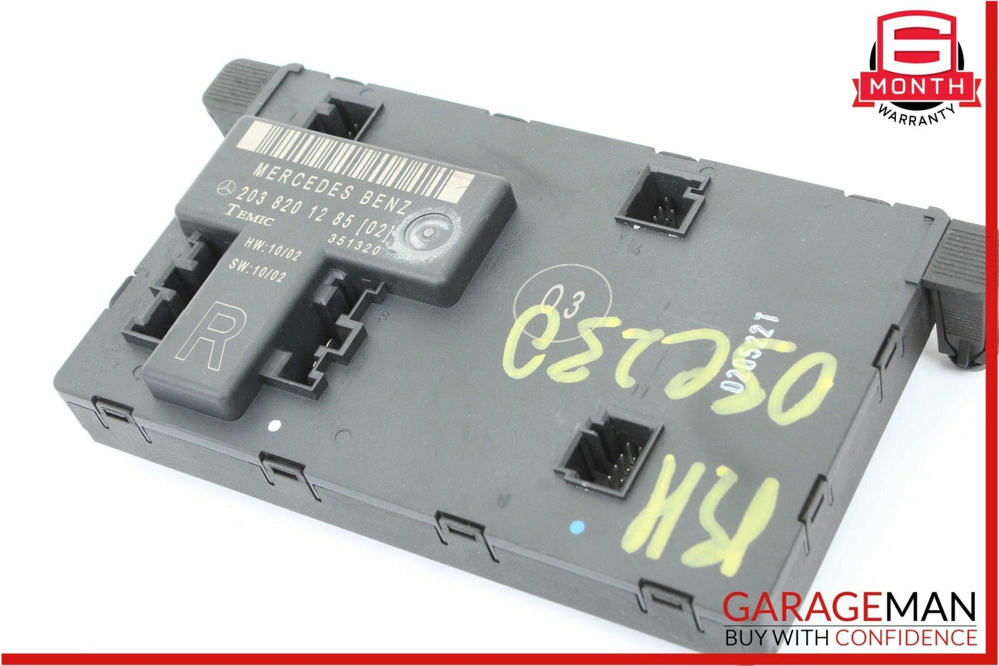 01-07 Mercedes W203 C230 C320 Front Right Passenger Door Control Module OEM