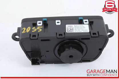 18-24 Audi S5 A4 Dash Dashboard Headlight Headlamp Control Switch 4M0941531S OEM