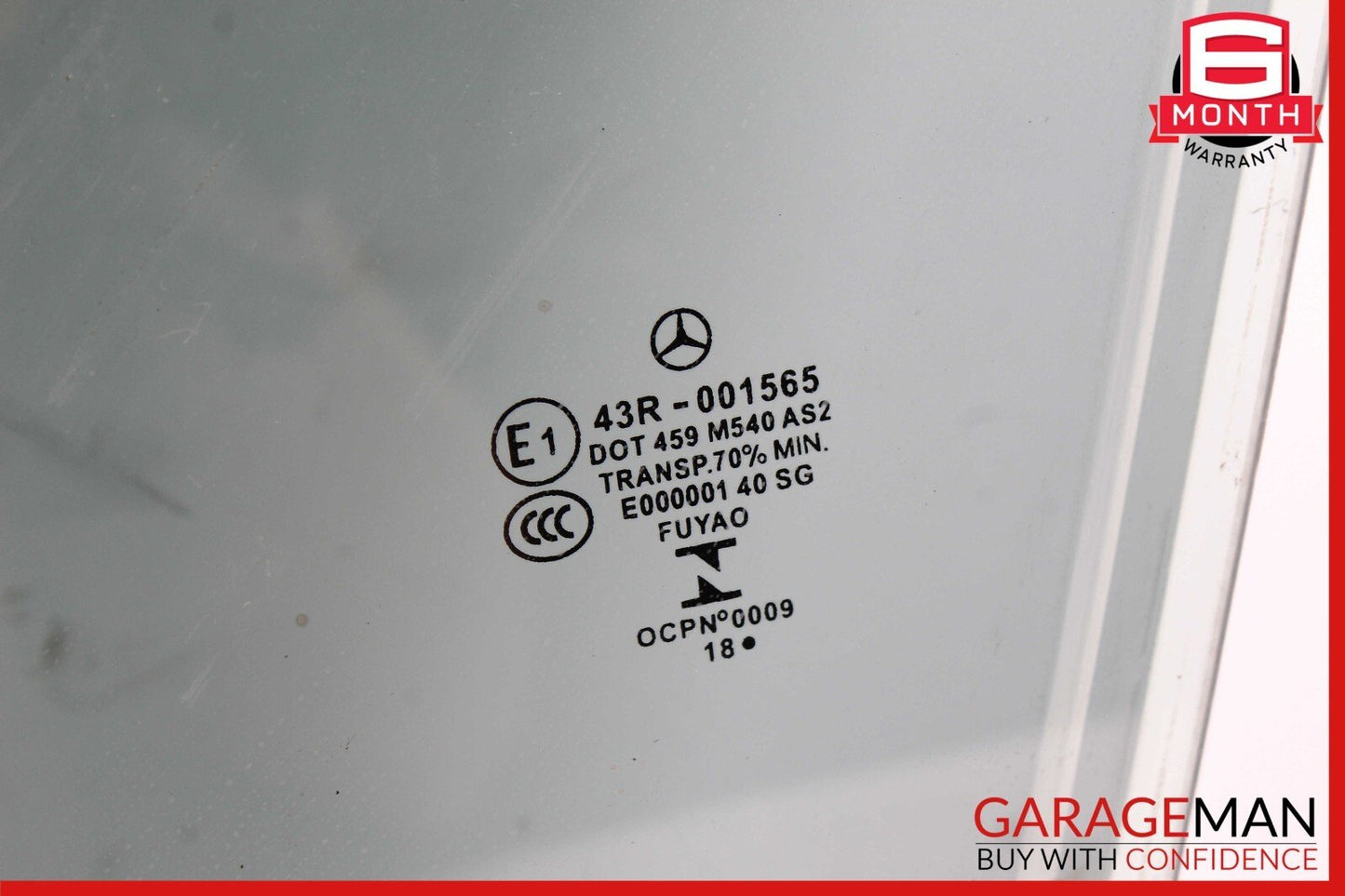 15-20 Mercedes X156 GLA250 GLA45 AMG Front Left Side Door Window Glass OEM