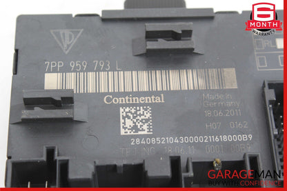 2012 Porsche Cayenne 958 Hybrid S Front Left Driver Side Door Control Module OEM