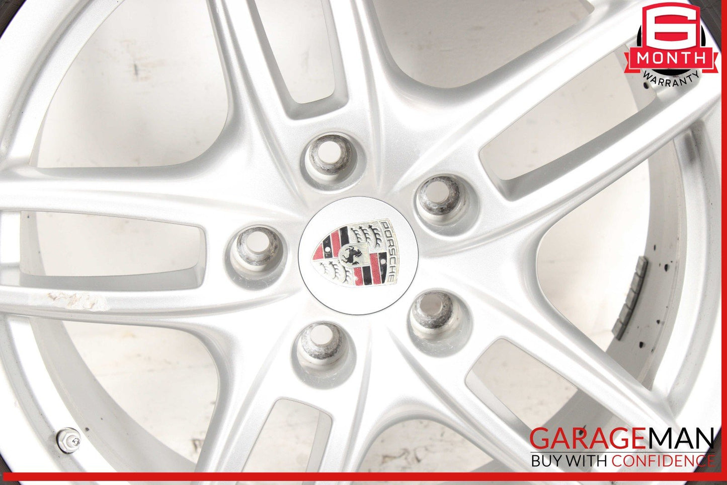 11-18 Porsche Cayenne 958 8.5Jx19 19" R19 Wheel Tire Rim Silver 7P5601025A