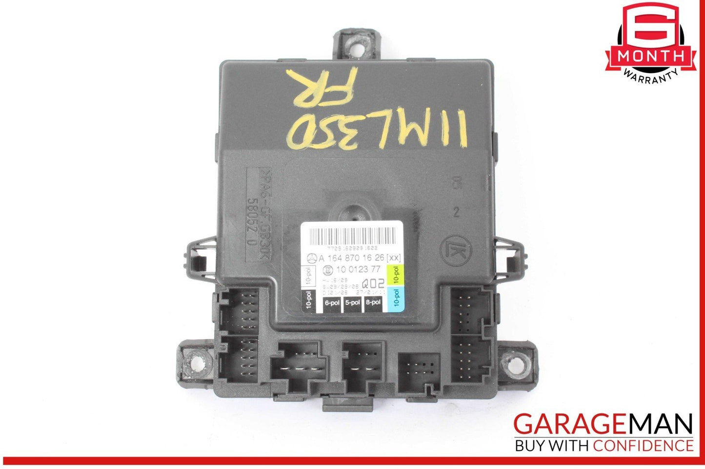 06-13 Mercedes W164 ML350 4MATIC Front Right Side Door Control Module OEM