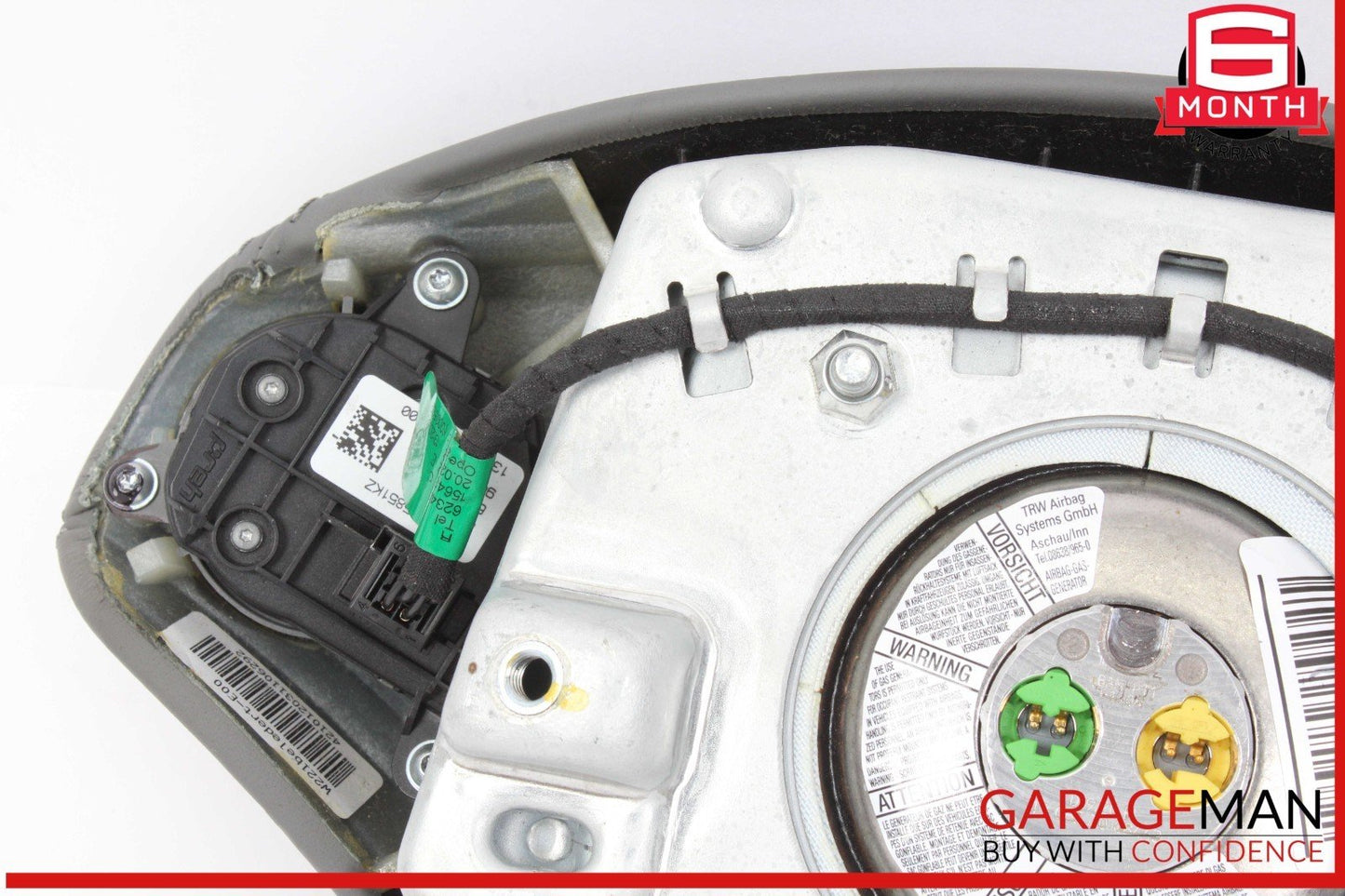 10-14 Mercedes W221 S550 CL550 Steering Wheel Airbag Air Bag Gray OEM