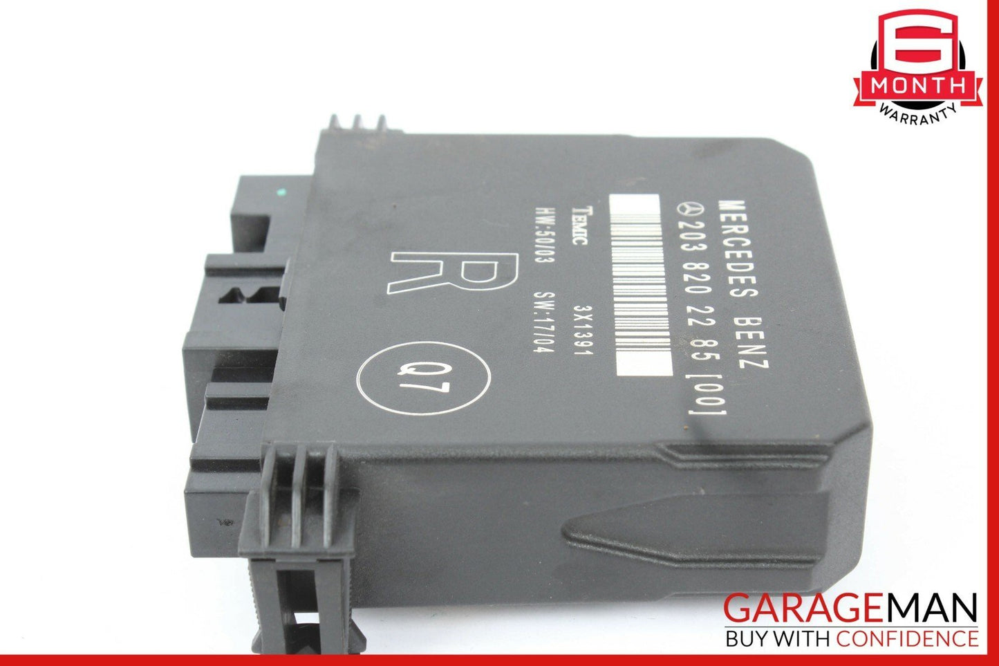 01-07 Mercedes W203 C230 C240 C320 Rear Right Door Control Module 2038202285 OEM