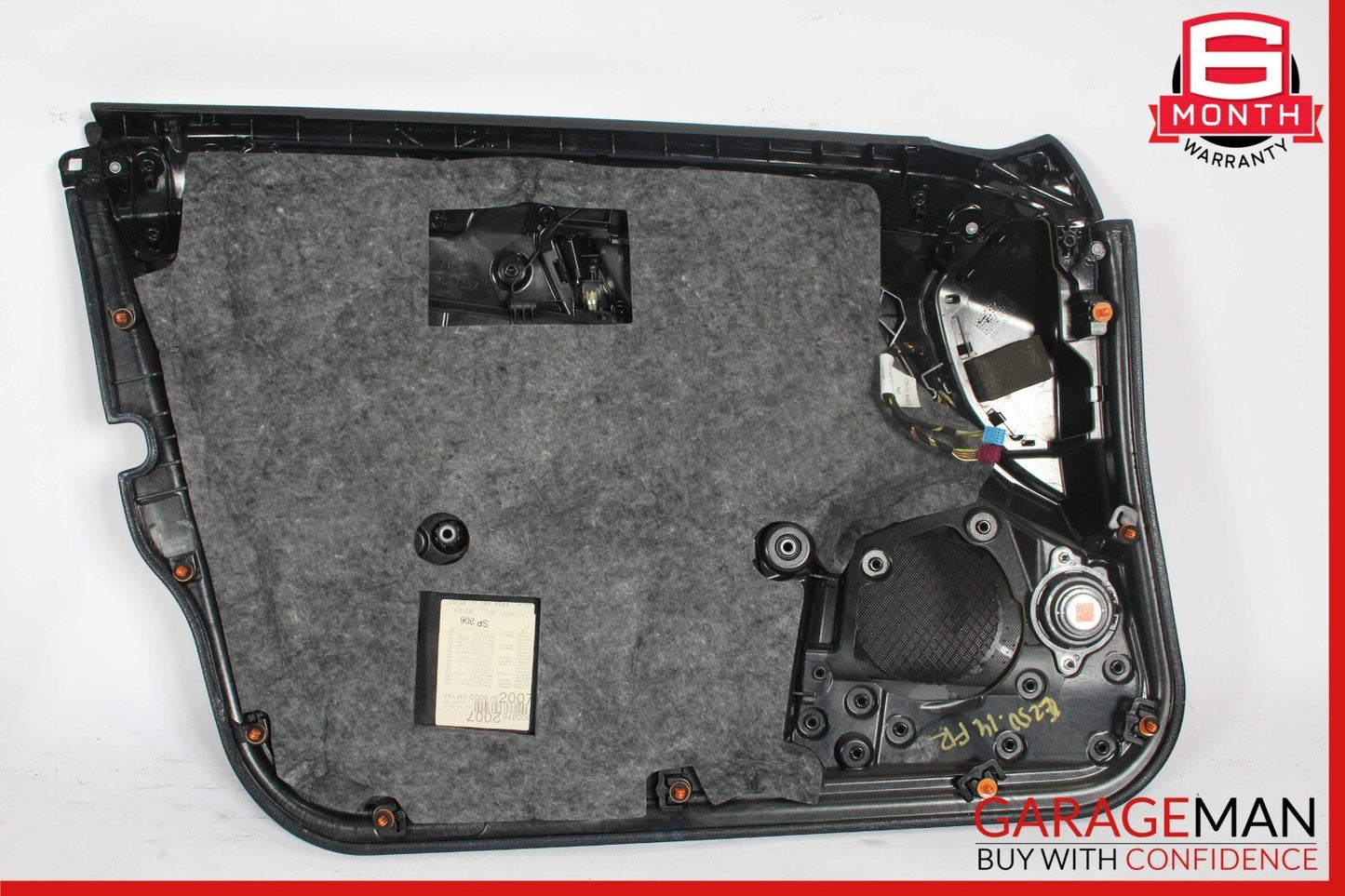 14-16 Mercedes W212 E350 E550 Front Right Side Interior Door Panel Trim Assembly