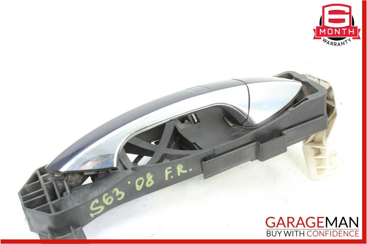 07-13 Mercedes W221 S63 AMG Front Right Exterior Door Handle Keyless Go Blue OEM