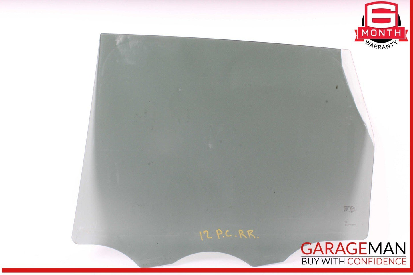11-18 Porsche Cayenne S 958 Rear Right Passenger Side Door Window Glass OEM