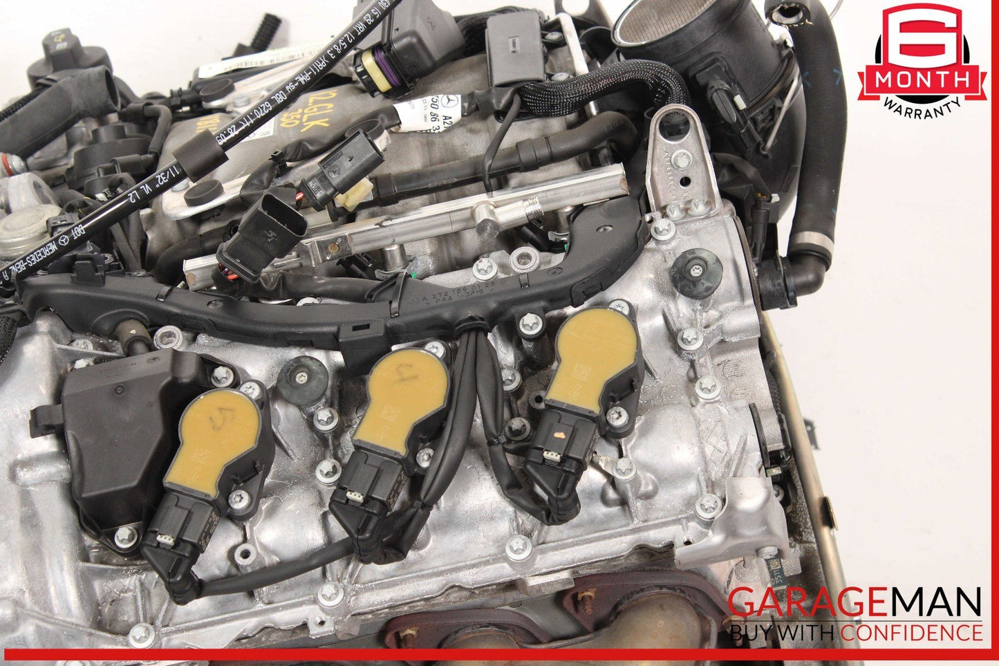 10-12 Mercedes X204 GLK350 3.5L M272 Engine Motor Block Assembly OEM