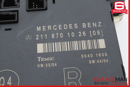03-09 Mercedes W211 E320 E350 E550 Front Right Passenger Door Control Module OEM