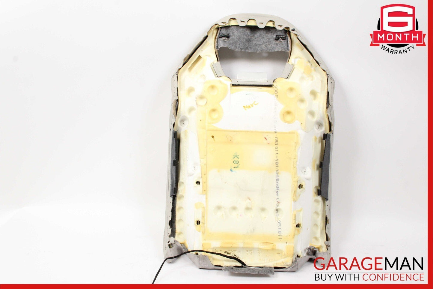 12-16 Mercedes R172 SLK250 SLK300 Front Left Side Upper Seat Cushion Gray OEM