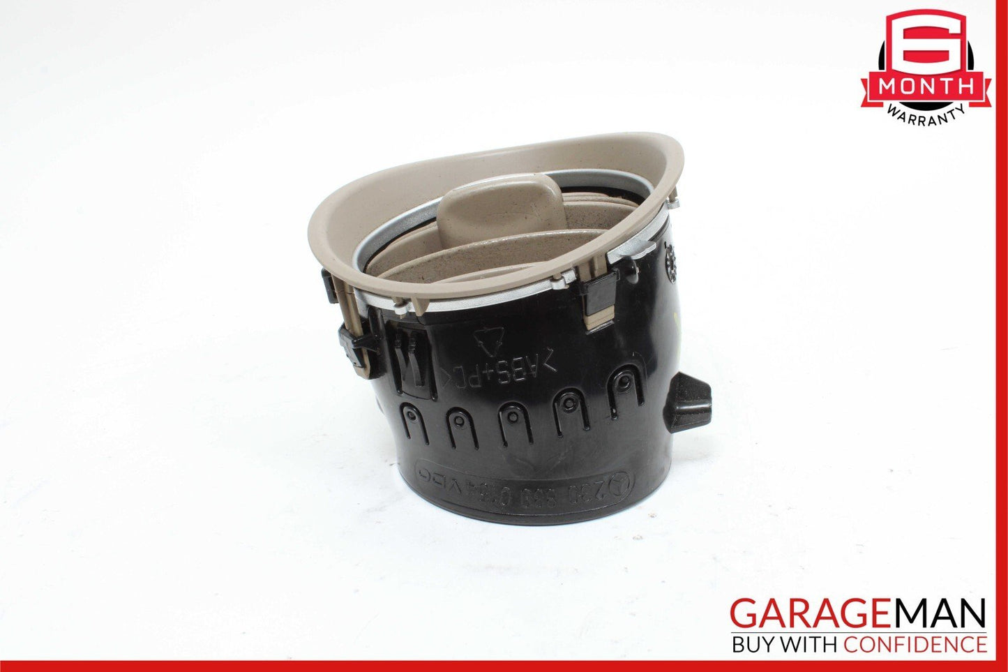 03-12 Mercedes R230 SL500 Front Left Driver Side Dash Air A/C Vent Grill Gray