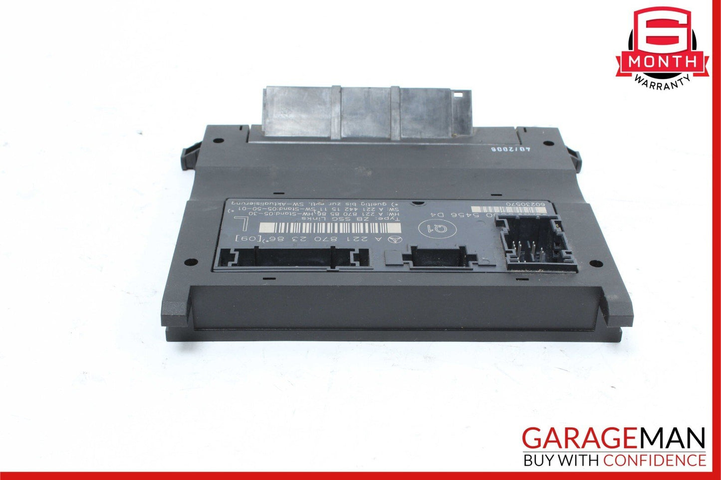07-13 Mercedes W221 S500 S550 Front Left Side Under Seat Controller Module Unit