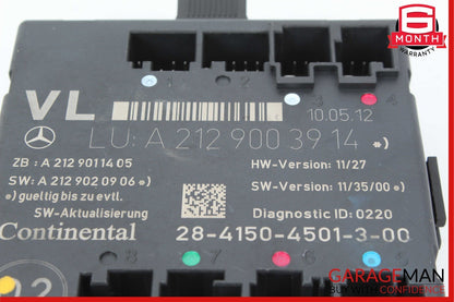 08-18 Mercedes W204 C250 E350 Front Left Driver Side Door Control Module OEM