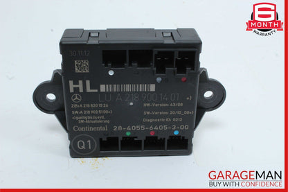 08-18 Mercedes X204 GLK350 CLS550 Rear Left Side Door Control Module Unit OEM