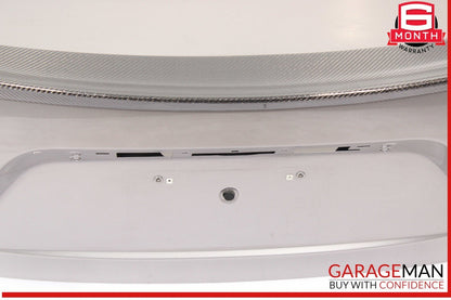14-20 Maserati Ghibli M157 Trunk Lid Panel Assembly Silver OEM