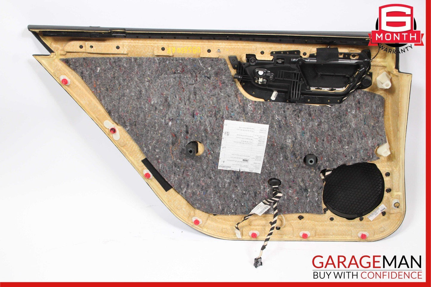 07-09 Mercedes W221 S450 S550 Rear Right Door Panel Trim Cover Assy Anthracite