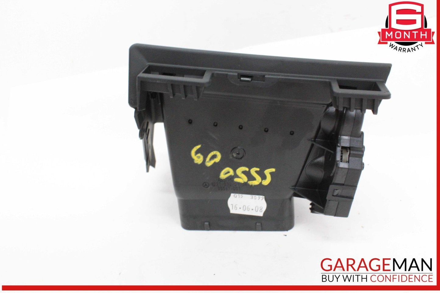 07-14 Mercedes W221 S550 Front Left Side Dashboard AC A/C Air Vent Black OEM