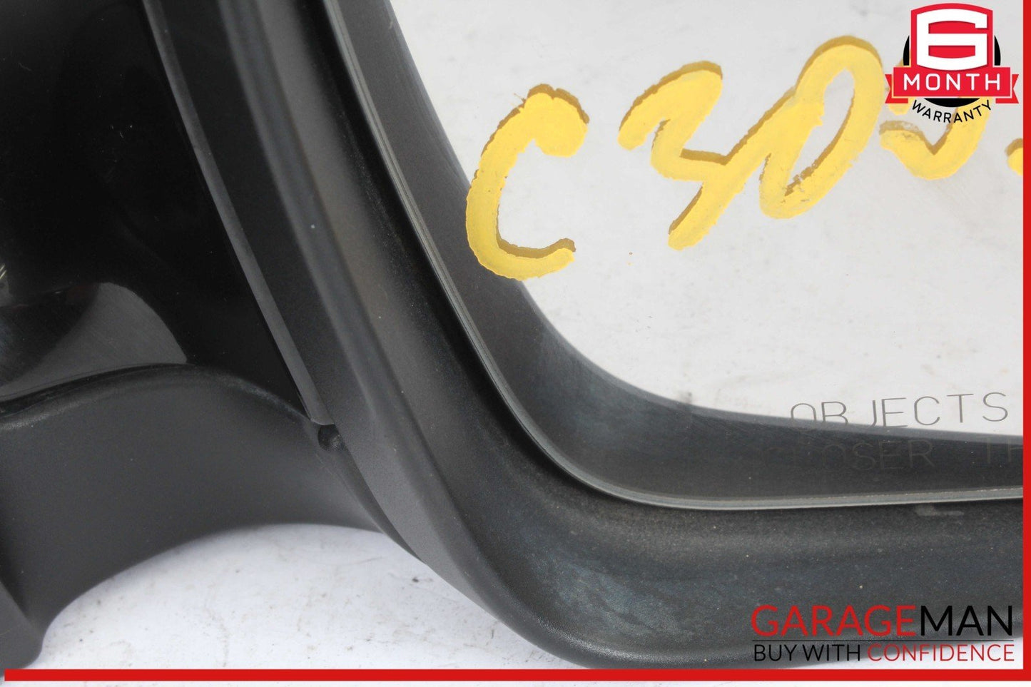 08-09 Mercedes W204 C300 C350 Front Right Side Door Rear View Mirror Black OEM