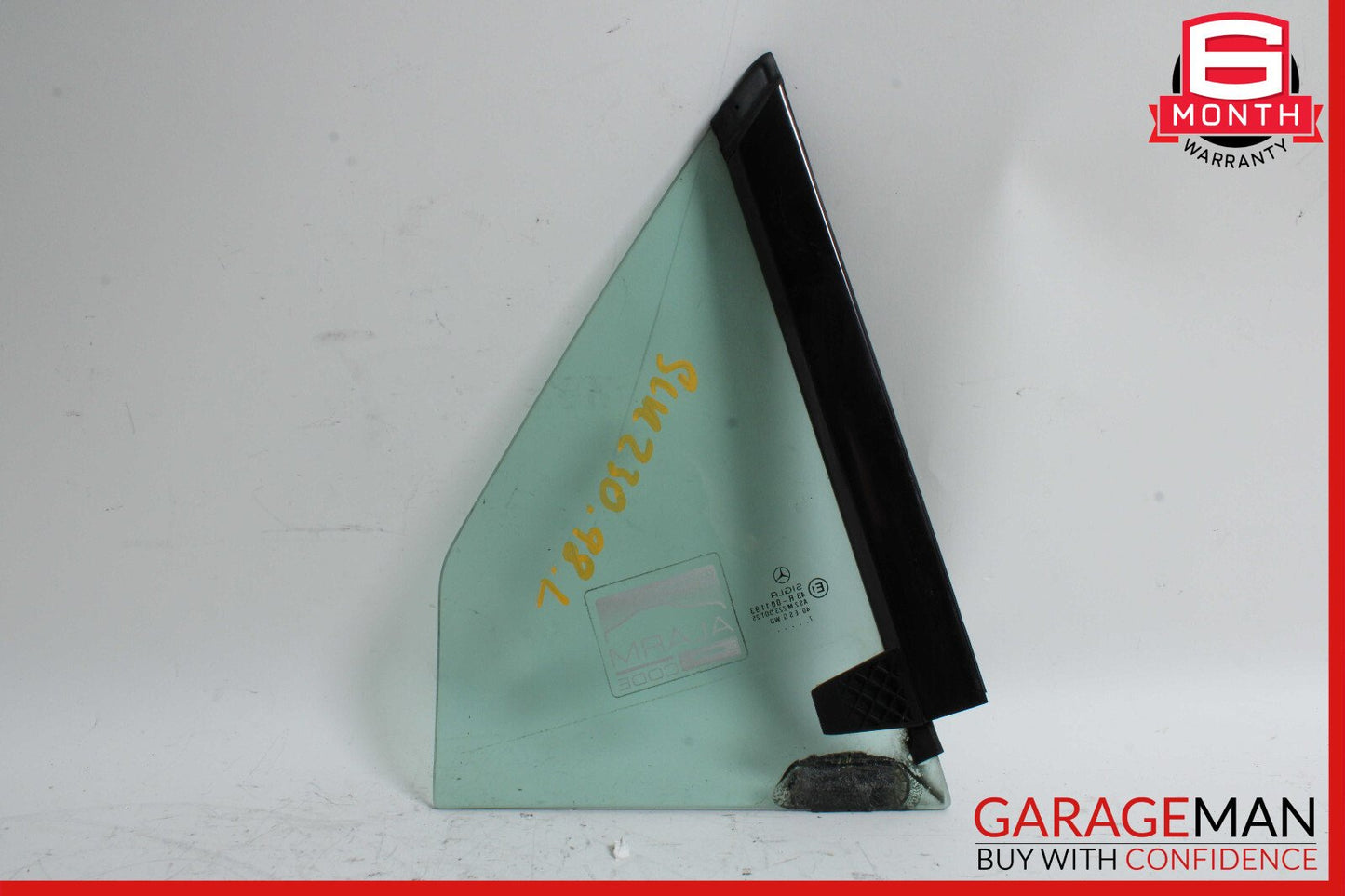 97-04 Mercedes R170 SLK230 SLK320 Rear Left Driver Quarter Window Glass OEM