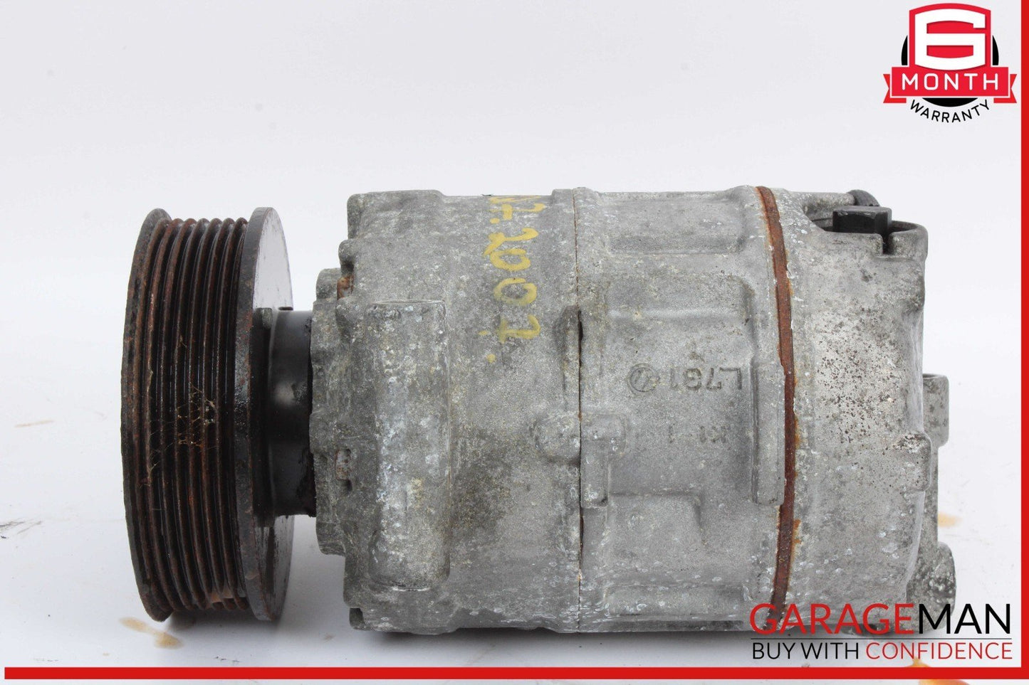 07-09 Audi Q7 AC A/C Air Conditioning Compressor 7L6820803G OEM